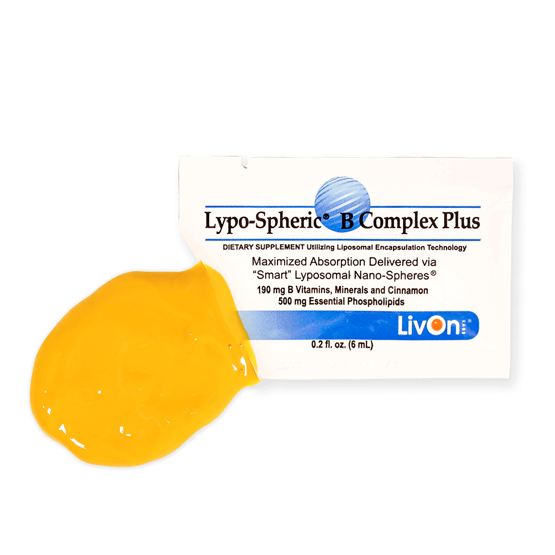Liposomal B Complex LypoSpheric® B Complex Plus LivOn Labs