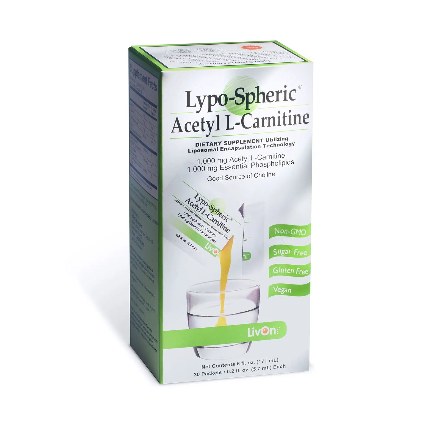 Lypo-Spheric Acetyl L-Carnitine carton