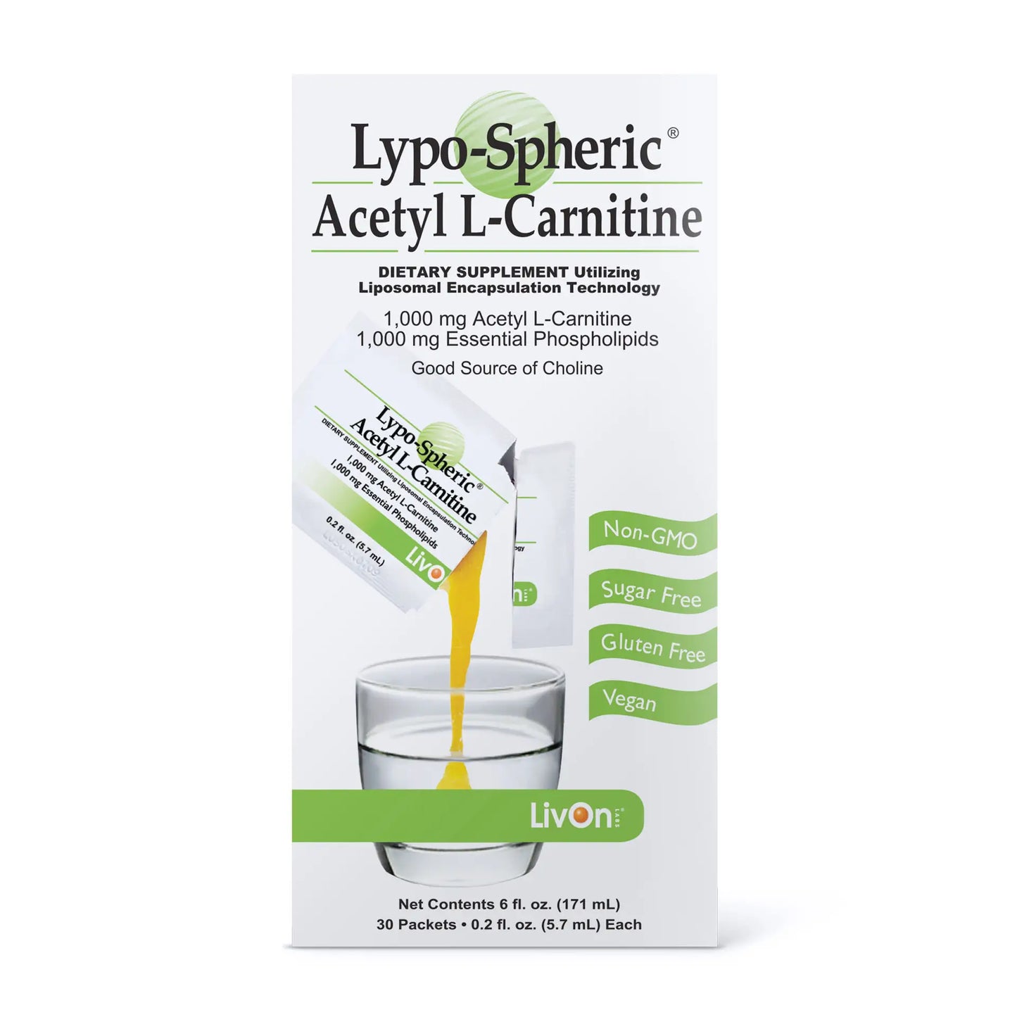 Lypo-Spheric® Acetyl L-Carnitine carton