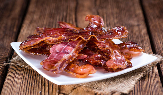 fried bacon, an indirect source of free radicals in foods