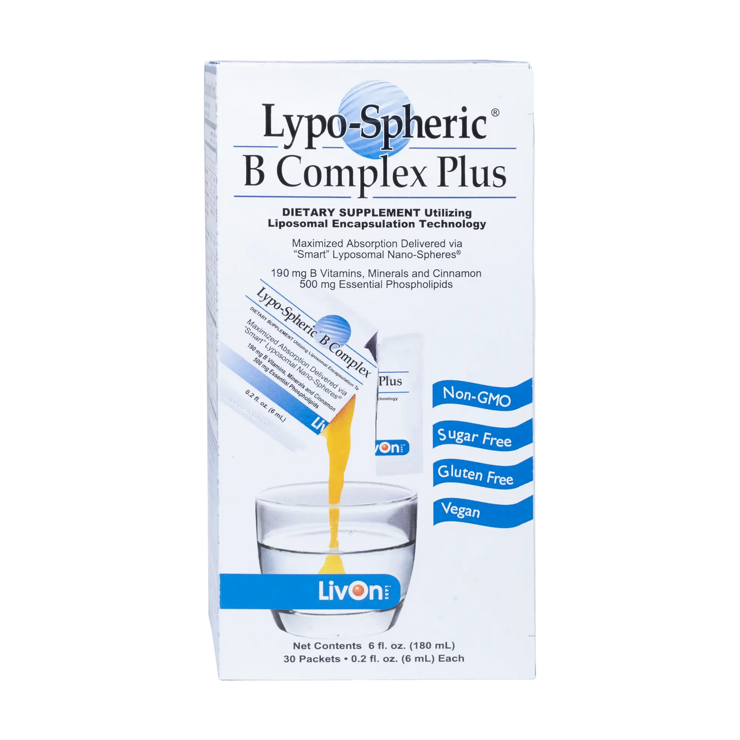 Liposomal B Complex - Lypo-Spheric® B Complex Plus – LivOn Labs