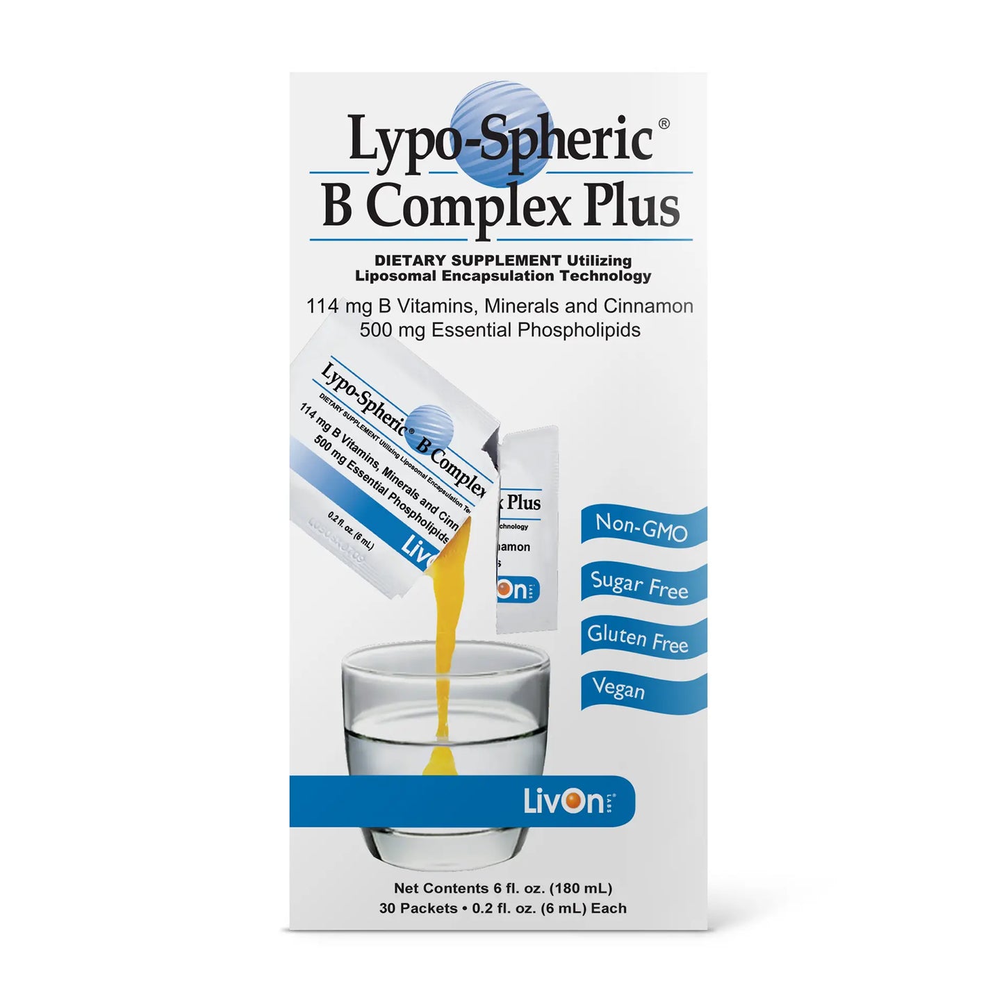 carton of lypo-spheric b complex plus