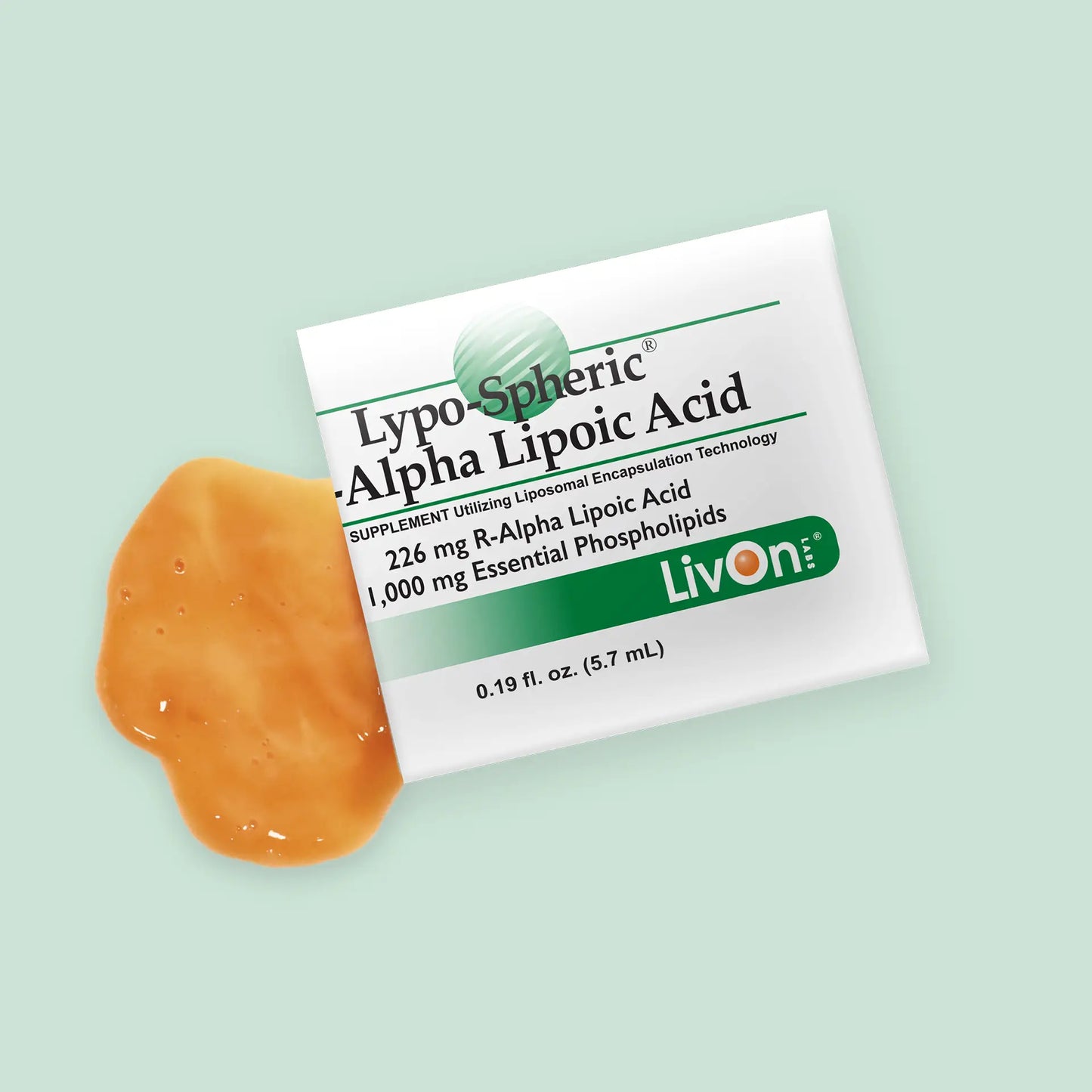  Lypo-Spheric® packet leaking goo