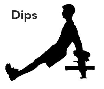 office workout dips